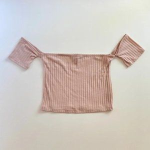Light Pink Crop Top